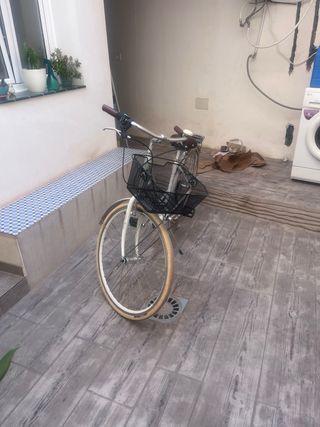 Bicicleta Paseo Vintage Cinzia Blanca