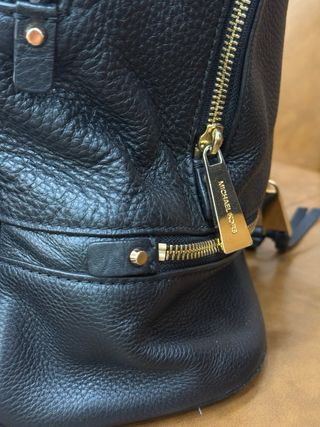 Mochila piel Michael Kors Negra Original