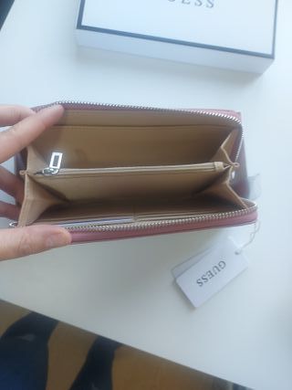 Portafoglio Guess donna rosa