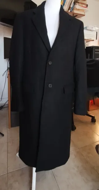 Cappotto uomo invernale nero