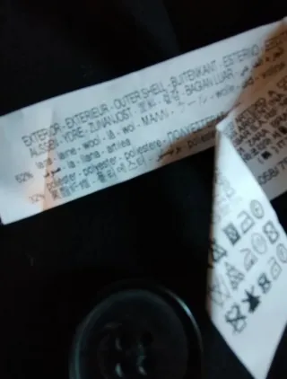 Cappotto uomo invernale nero