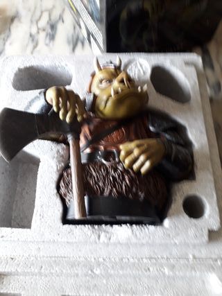 Busto gigante delicato della guardia gamorreana di Star Wars