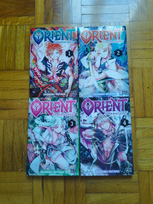 Orient tomos del 1 al 4