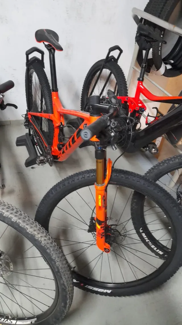 Bicicleta Scott Naranja