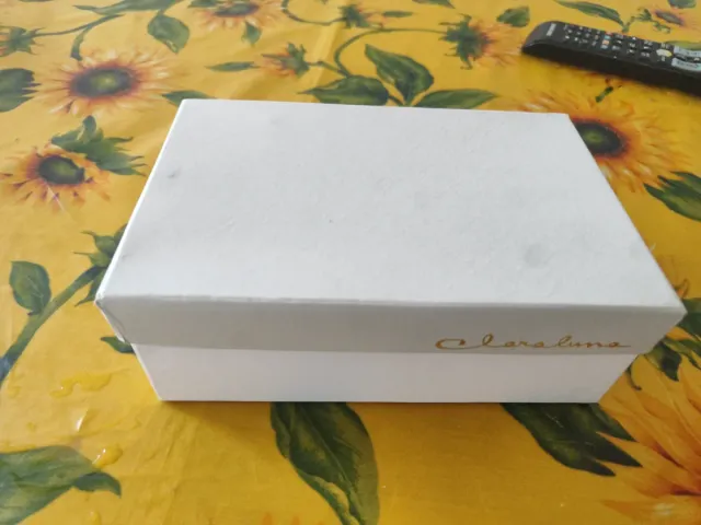 Scatola regalo Clara Luna bianca e oro