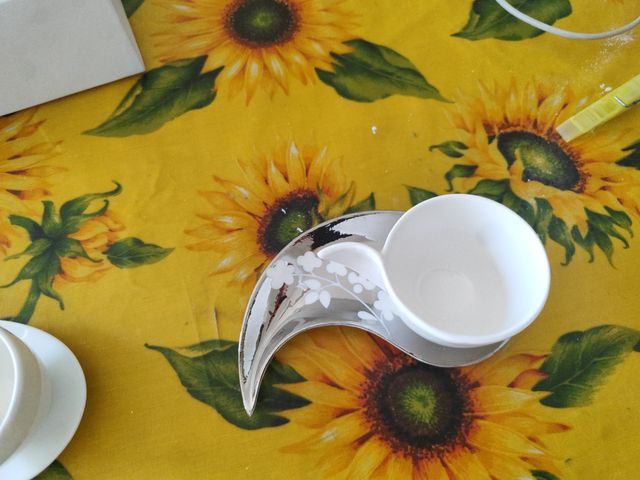 Scatola regalo Clara Luna bianca e oro