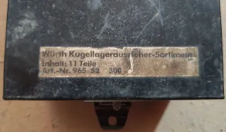 Extractor rodamientos de bolas Würth 11 piezas