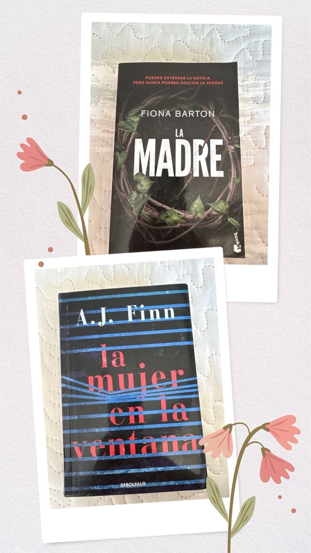 Lote 2 libros NOVELA NEGRA