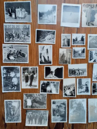 Lote de 100 fotografías antiguas variadas