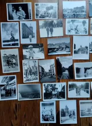 Lote de 100 fotografías antiguas variadas