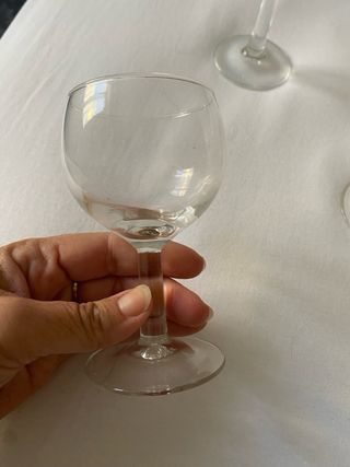 Set 6 Bicchieri Vino Vetro