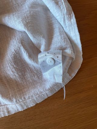 Camicetta Lino Bianca Taglia 46