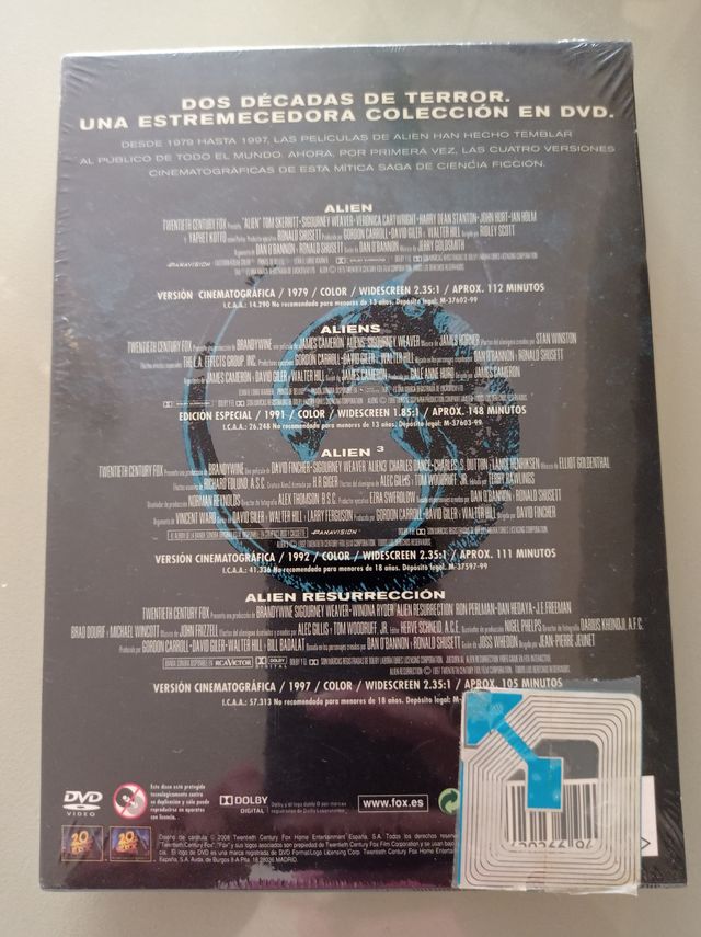 Alien Quadrilogy DVD