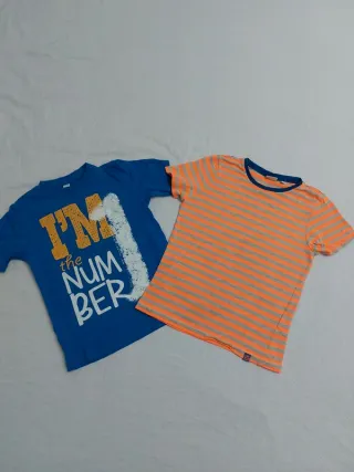 Set t-shirts bambino età 6/7 anni