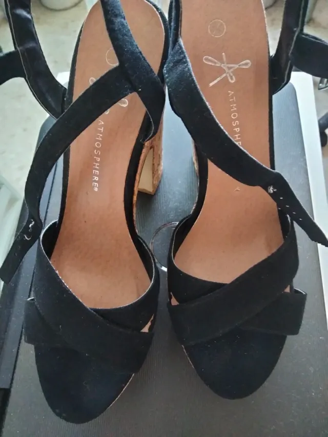 Scarpe con tacco alto nere Atmosphere