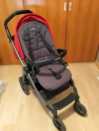 Cochecito Bebé 3 piezas Peg-Pérego Book 51 Rojo