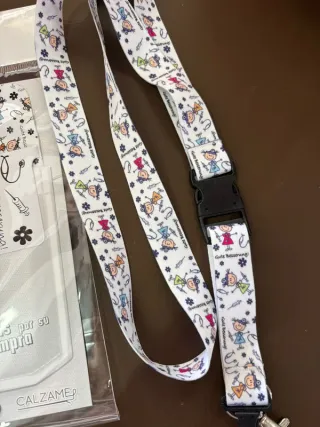Salvabolsillos e Lanyard Enfermeira