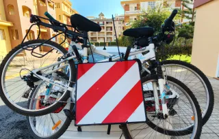Portabicicletas maletero 3 bicis