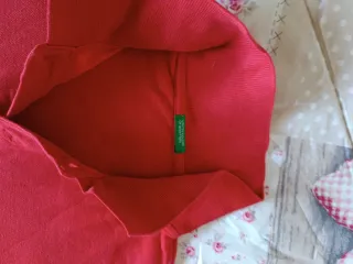 Maglietta Benetton Rossa