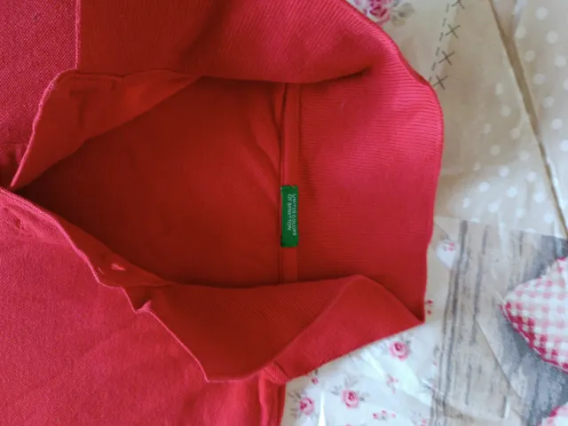 Maglietta Benetton Rossa
