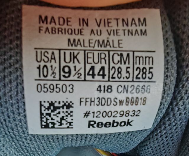 Zapatillas Reebok Casual Azul