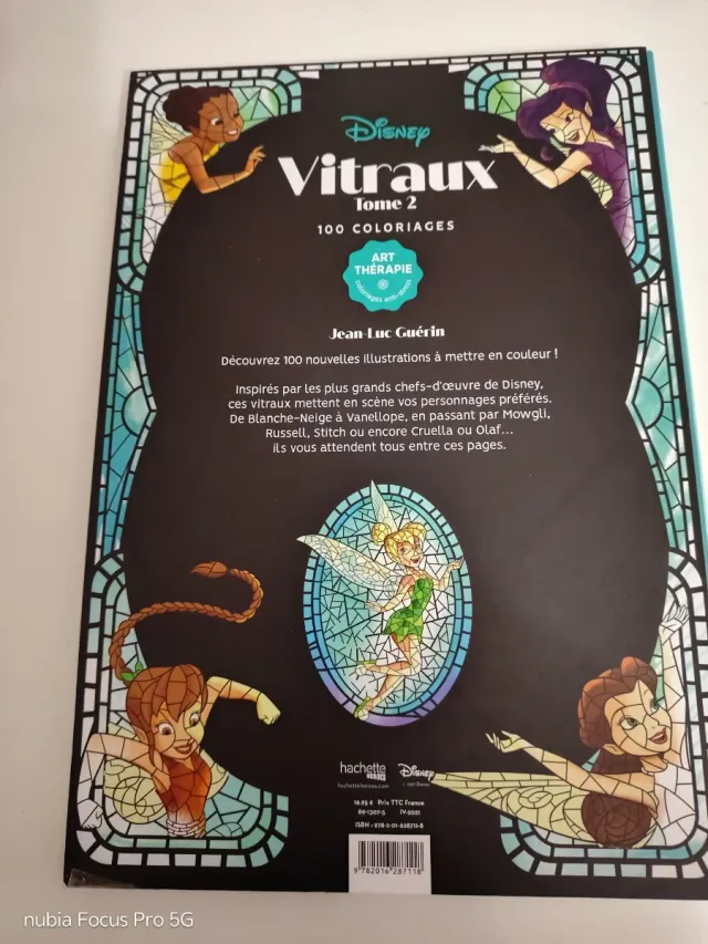 Libro Disney Vitraux T.2 Hachette