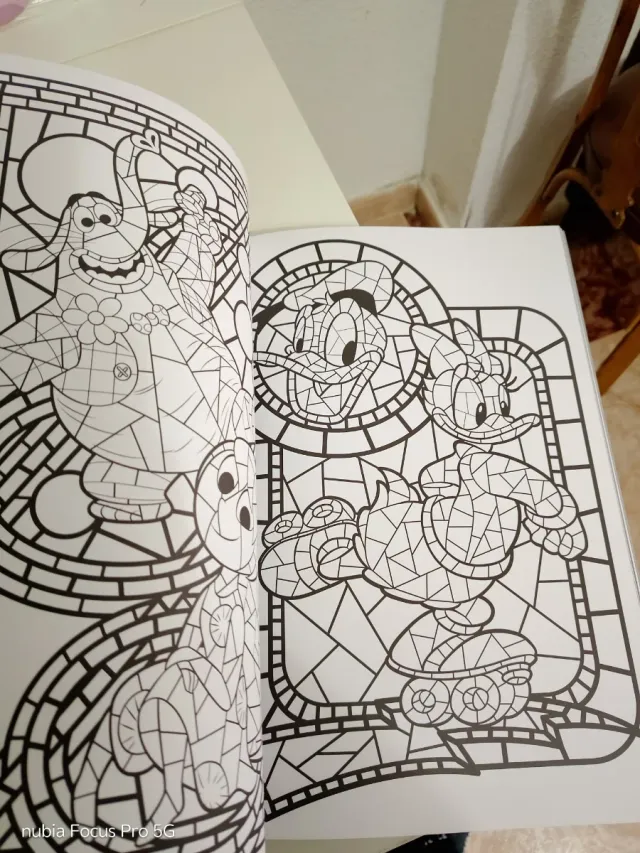 Libro Disney Vitraux T.2 Hachette