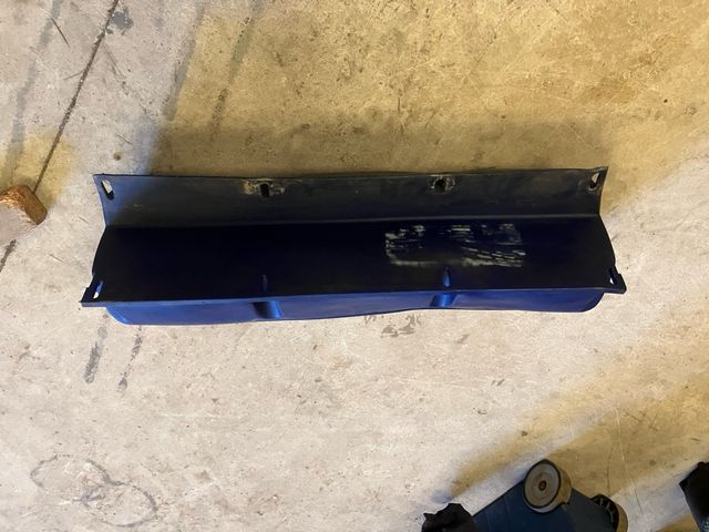 Defensa de pantalán azul