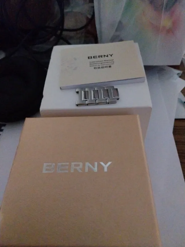 Reloj Berny Automático Miyota 8221 parada segund