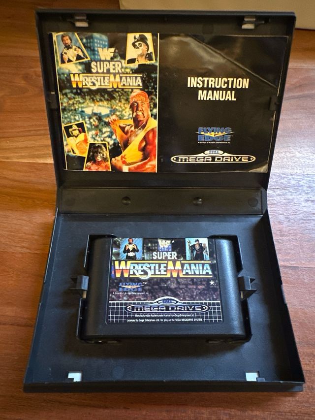 Videojuego Super WrestleMania SEGA Mega Drive