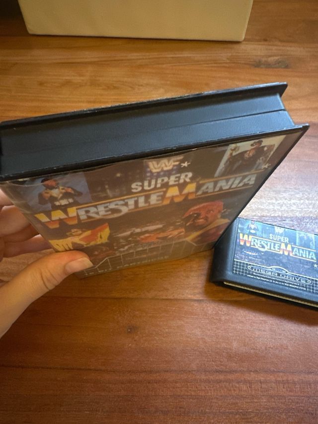 Videojuego Super WrestleMania SEGA Mega Drive
