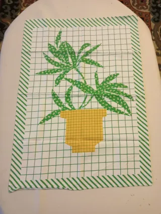 Set 5 strofinacci Cotone Multicolor