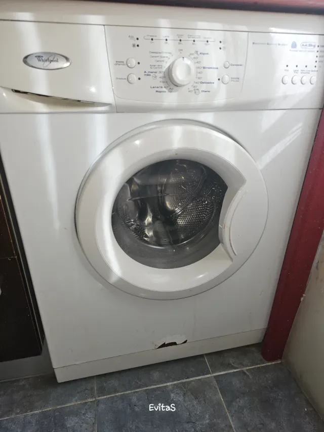 Lavadora Whirlpool Blanca no gira el tambor