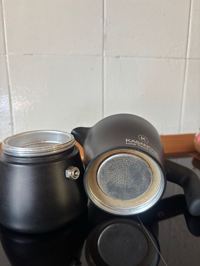 Caffettiera Kasanova 3 tazze induzione nera