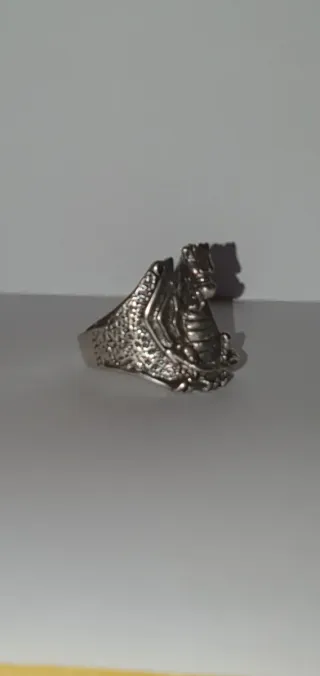 Sello Plata Dragón artesanía años 80