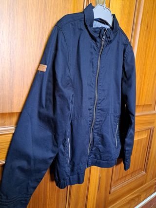 Cazadora niño azul marino