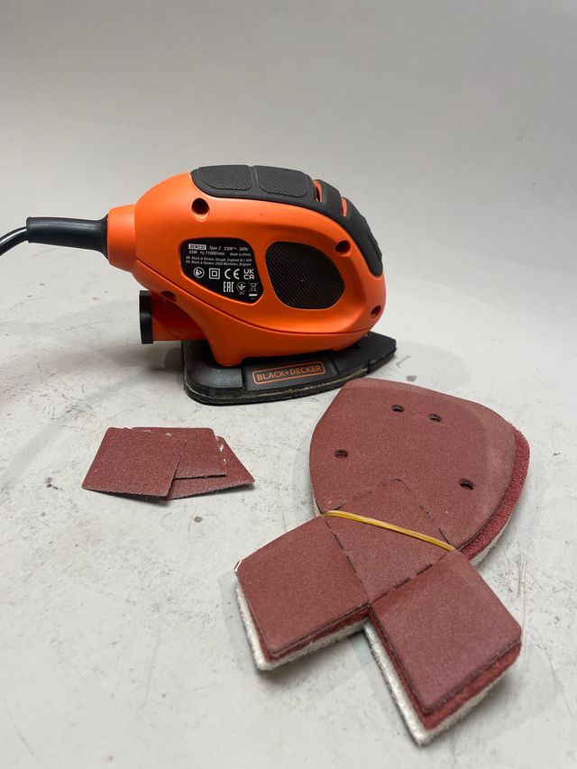 Levigatrice per dettagli BLACK+DECKER Mouse 55W