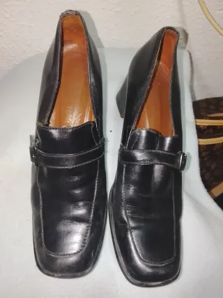 Zapatos de tacón negros mujer