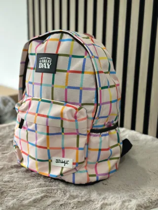 Mochila Mr. Wonderful Cuadros Multicolor