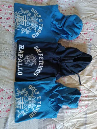 3 Felpe Blu e Nere