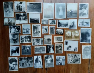 Lote de fotografías antiguas: 100 unidades
