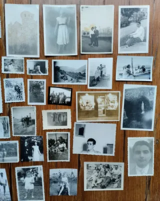 Lote de fotografías antiguas: 100 unidades