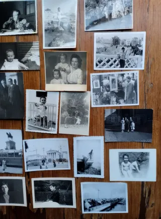 Lote de fotografías antiguas: 100 unidades