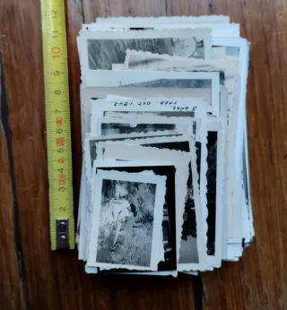 Lote de fotografías antiguas: 100 unidades