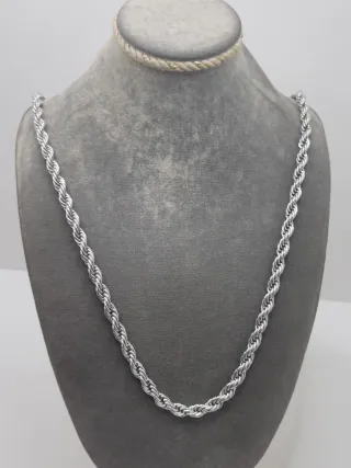 Cadena Salomónica Acero 80cm 6mm