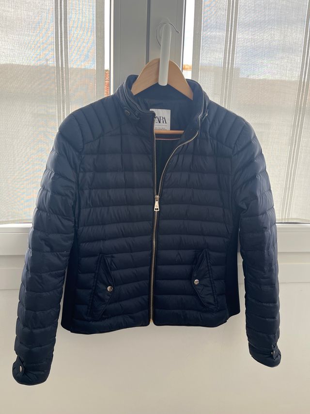 Anorak Zara azul marino