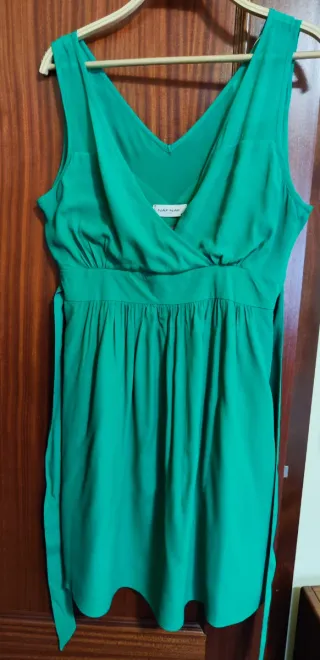 Vestido Naf Naf verde sin estrenar