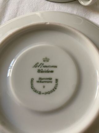 Coppia tazzine con piattini