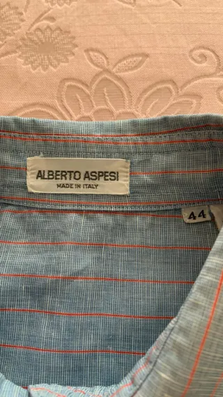 Camicia Alberto Aspesi tg 44 righe rosse