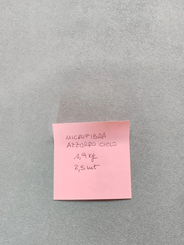 Microfibra azzurro chiaro 2,5 mt